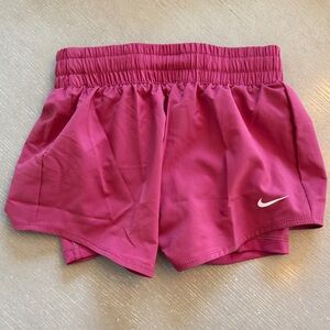 Nike Women's Fuchsia Athletic Shorts